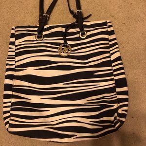 Zebra Michael Kors Tote